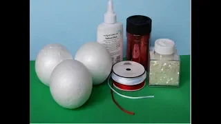 TUTORIAL BOLAS DE NAVIDAD | DIY MAKE CHRISTMAS BALLS | Facil, Bellas y Economicas