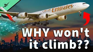 Running out of runway! | Emirates Flight 407