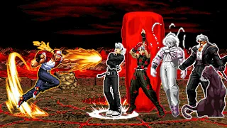 KOF Mugen - Terry MF vs KOF Boss Team M.U.G.E.N