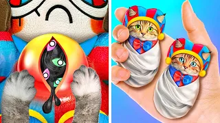 I Found Tiny Kittens Inside Pomni 🐱 *Crazy Digital Circus Crafts ASMR*