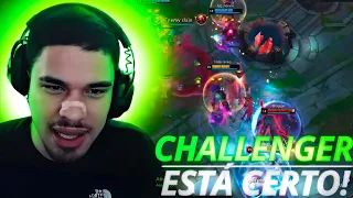 EU SOU CHALLENGER ENTÃO ESTÁ CERTO!