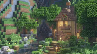마인크래프트 (minecraft) 호숫가 집 (a lake house)