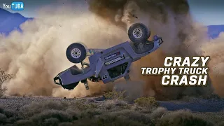 Crazy Trophy Truck Crash 2023 || Still Finished Race!