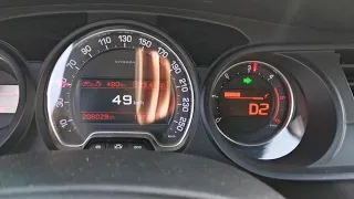 0-100Km/h Citroen C5 2.0hdi 120Kw 163Hp 8.6"