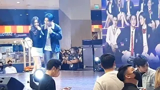 Gello Marquez&Ashley Del Mundo duet(He's Into Her season2)Mall show