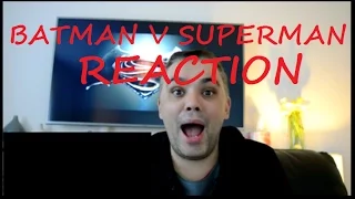 Batman v Superman Final trailer Reaction!