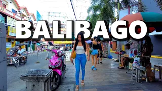 Pretty Woman Walking Down the Streets of Balibago Angeles City Pampanga [4K]