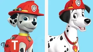 10 Paw Patrol Dogs ALL GROWN UP