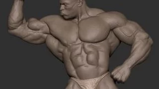 Ronnie Coleman 3d Sculpt by Sachin S Thottakath