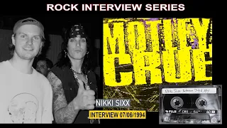 Nikki Sixx - Motley Crue interview (audio) 07/06/1994 - talks about MC 94 record & tour & more