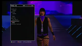WWE 2k17- Rhea Ripley Entrance Formula- Xbox 360/Ps3