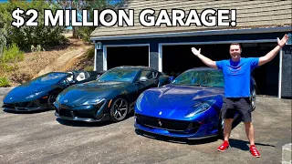 MY $2 MILLION DREAM GARAGE IS FINALLY DONE!