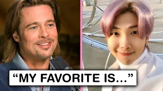 Celebrities REVEALING Their Favorite BTS Members!