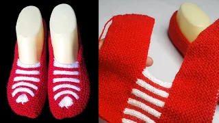 422- पंजाबी जूती बनाये आसानी से 💝 Punjabi Jutti Knitting for Ladies | Easy Knitting