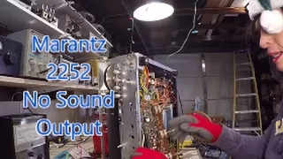 Marantz 2252 Receiver Repair & Restoration (Part One)