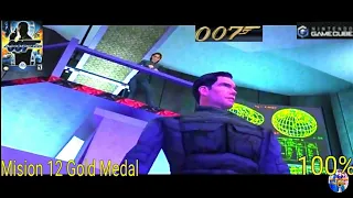 007 Agent Under Fire (GCN) Walkthrough Gameplay Evil Summit Gold Medal