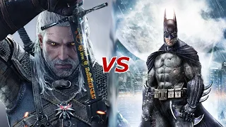 Geralt VS Batman isn't a fair fight... | The Witcher vs Arkham