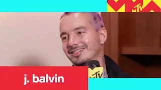 J. Balvin On Representing Latin Community & VMA Performance | MTV News