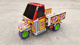 How to make MatchBox PIAGGIO APE - Auto Rickshaw at Home