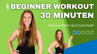 Beginner Workout inkl. Warm Up & Cool Down | 30 Minuten | ES FUNKtioniert