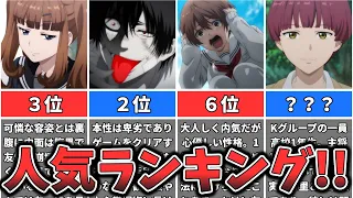 友達の秘密、売ります。【トモダチゲーム】人気キャラランキング