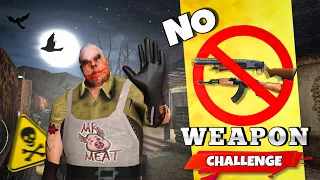 Mr Meat No Weapon Challenge | Mr Meat Horror Game