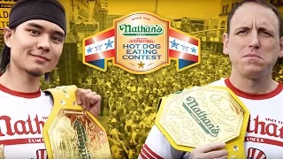 Nathan’s Famous Hot Dog Eating Contest 2016: Joey Chestnut vs Matt Stonie