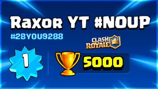 😱 CE L'HO FATTAAA! LIVELLO 1 a 5000 COPPE! | Clash Royale ITA