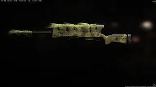 How to make all the snipers to ghillie camo sniper rifle | MW2