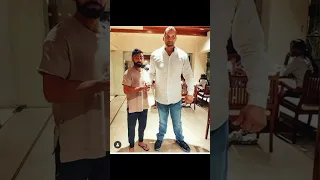 The great khali with wwe wrestlers, Bollywood actors and Crickets Old photos 😍🥰 #shortvideo #shorts