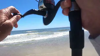 05 11 2024   Surf Fishing On Tybee Island Beach