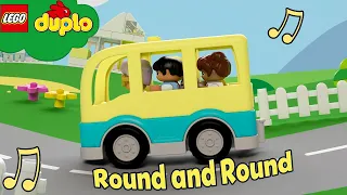 LEGO Wheels On The Bus | Learning For Toddlers | Nursery Rhymes | Cartoons and Kids Songs