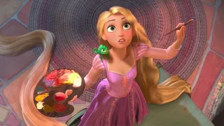 Tangled(HD-1080) - Rapunzel's Daily Routine - When Will My Life Begin? #002