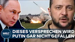 UKRAINE-KRIEG: Selenskyjs Versprechen wird Putin nicht gefallen! Kiew erwartet einen langen Krieg