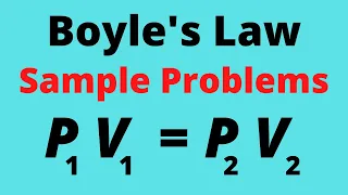 Boyle's Law Example Problems