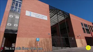 Iamoving in Entrevías, Puente de Vallecas (Madrid).