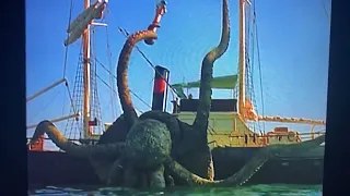 WARLORDS OF ATLANTIS GIANT OCTOPUS ATTACK-