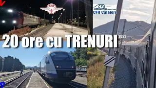 Zi si noapte pe trenuri | Arad, Aiud, Sighisoara, Cluj Napoca, Zalau, Baia Mare