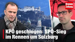 KPÖ geschlagen: SPÖ-Sieg im Rennen um Salzburg | krone.tv NEWS