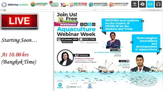 Aquaculture Webinar: Technological Innovations And Developments In Aquaculture by INFOFISH