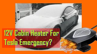 Does it Work? 12V Car Cabin Heater In Tesla