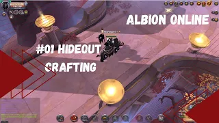 Average day of a CRAFTER l ALBION ONLINE Hideout Crafting EU Server