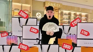 I Bought One Thing From Every Store In The Mall - Challenge