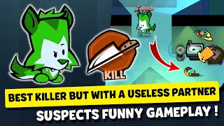 JACK THE ULTIMATE KILLER WITH A USELESS PARTNER ! SUSPECTS MYSTERY MANSION FUNNY GAMEPLAY #74