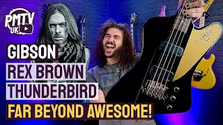 Gibson Rex Brown Thunderbird! - Get Rex’s Legendary Southern Low End Tone With His New Signature!