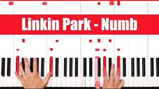 Numb Linkin Park Piano Tutorial Easy Chords