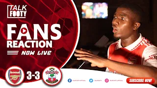Arsenal 3-3 Southampton | Nigerian Fans Reaction | Premier League Highlights