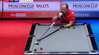 Unbelievable shot by SVB | 2022 Mosconi cup