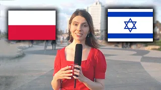 What do Israelis think of Poland and Polish people? Street interview in Israel with subtitles