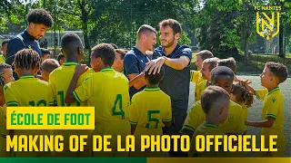 École de foot : le making-of des photos officielles !